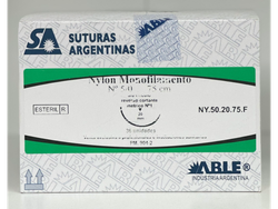 NYLON MONOFILAMENTO 5-0 NY.50.20.75