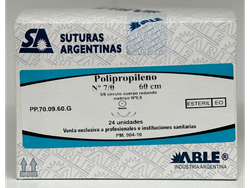 POLIPROPILENO 7-0 PP.70.09.60