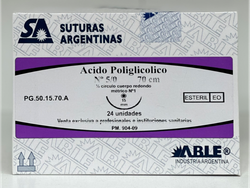 ACIDO POLIGLICOLICO 5-0 PG.50.15.70