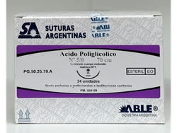 ACIDO POLIGLICOLICO 5-0 PG.50.25.70