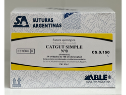 CATGUT SIMPLE N° 0 CS.0.150 S/A