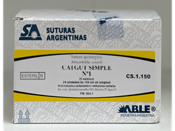 CATGUT SIMPLE N° 1 CS.1.150 S/A