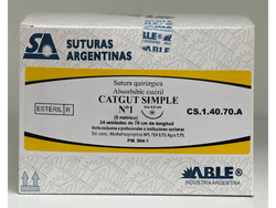 CATGUT SIMPLE N° 1 CS.1.40.70 C/A