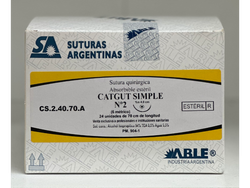 CATGUT SIMPLE N° 2 CS.2.40.70 C/A