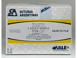 CATGUT SIMPLE N° 2-0 CS.20.35.70 C/A
