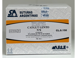 CATGUT LENTO N° 0 CL.0.150 S/A