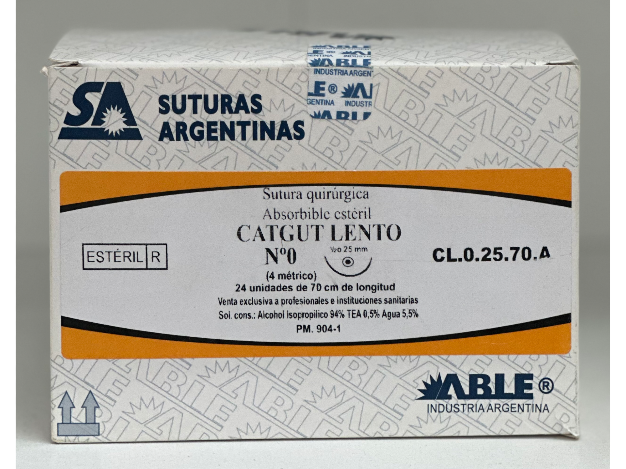 CATGUT LENTO N° 0 CL0.25.70 C/A