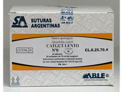 CATGUT LENTO N° 0 CL0.25.70 C/A