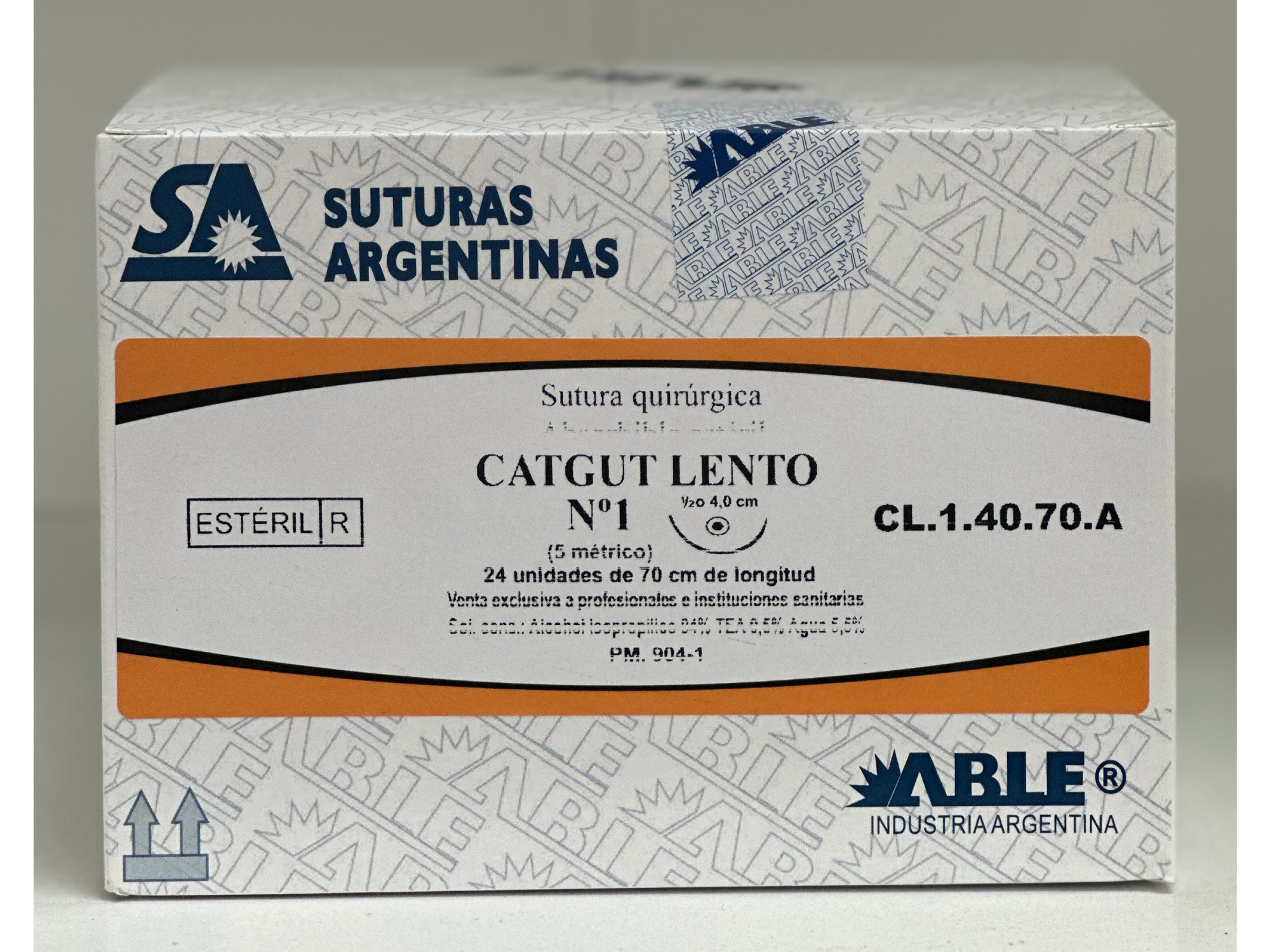 CATGUT LENTO N° 1 CL1.40.70 C/A