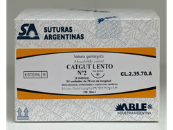 CATGUT LENTO N° 2 AL.2.35.70 C/A