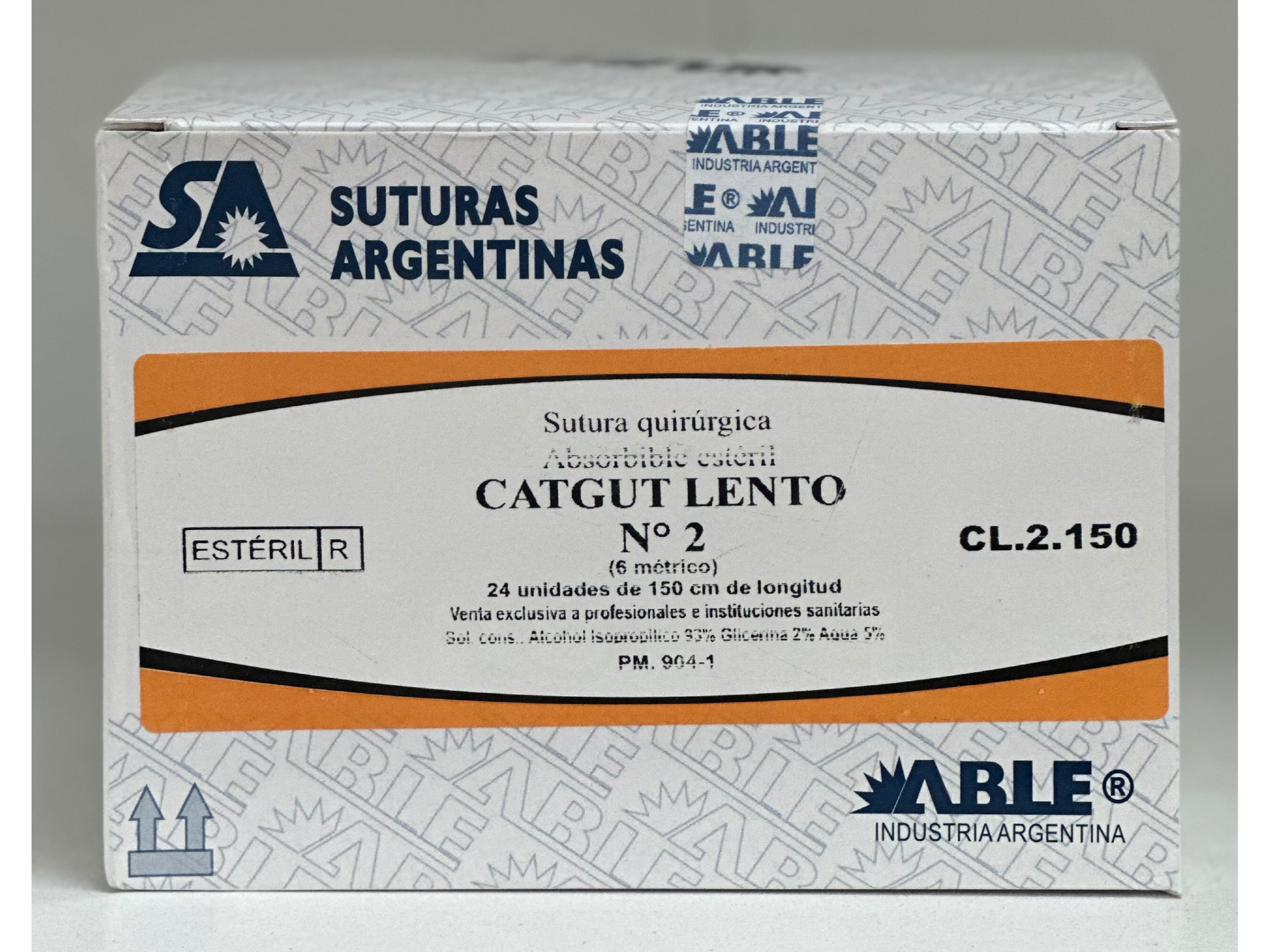 CATGUT LENTO N° 2 CL.2.150 S/A