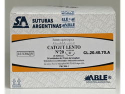 CATGUT LENTO N° 2-0 CL.20.40.70 C/A