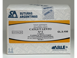 CATGUT LENTO N° 3 CL.3.150 S/A