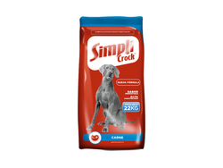 SIMPLY CROCK ADULTO CARNE 22KG