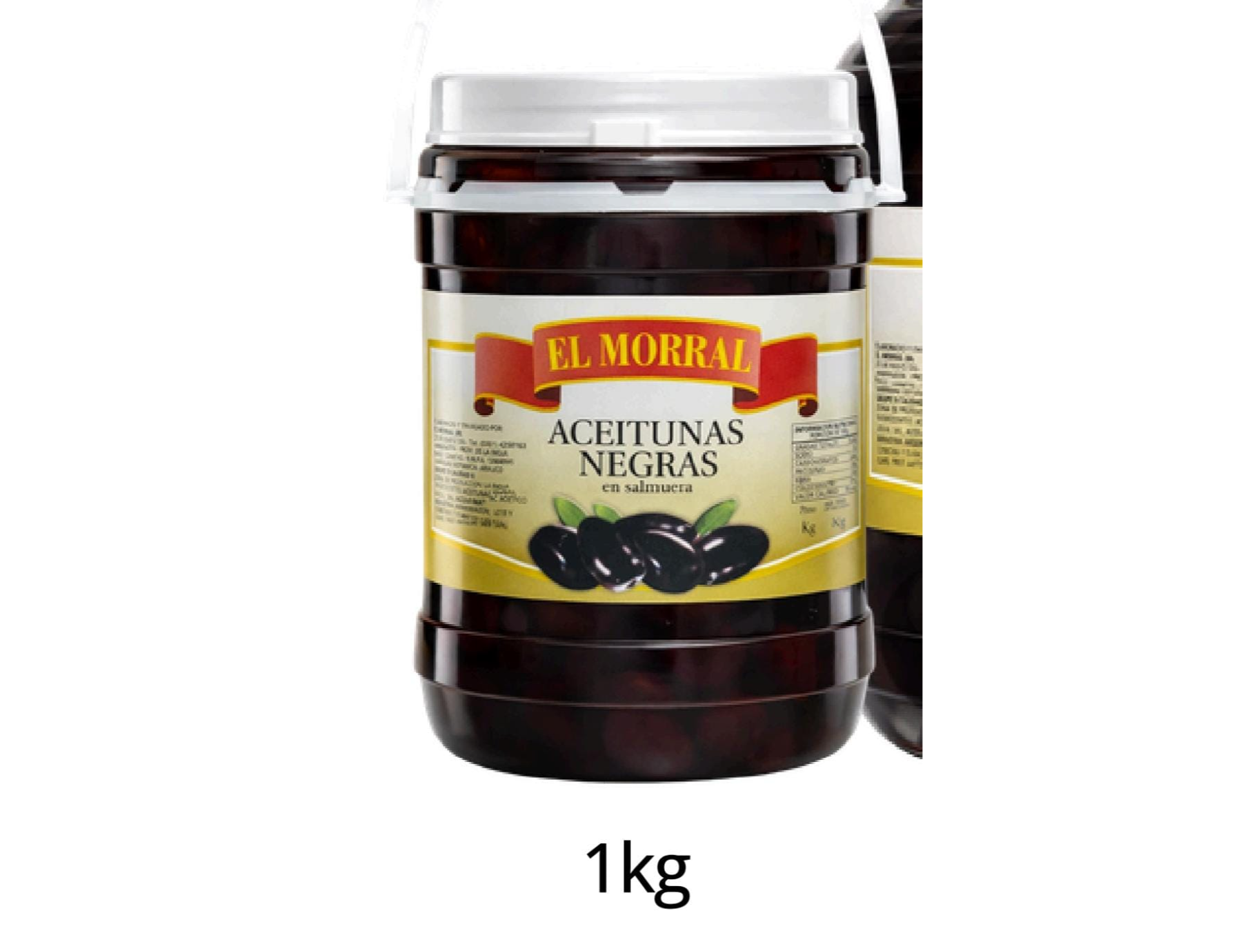 ACEITUNA NEGRA X 1K POTE N°1 C/CAROZO PREMIUM