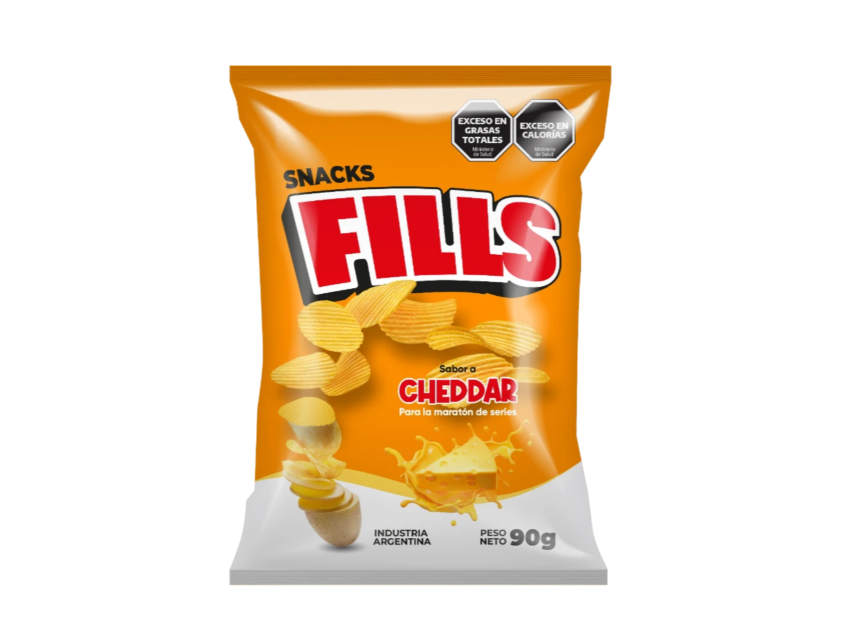 PAPA FILLS X 90GR CHEDDAR
