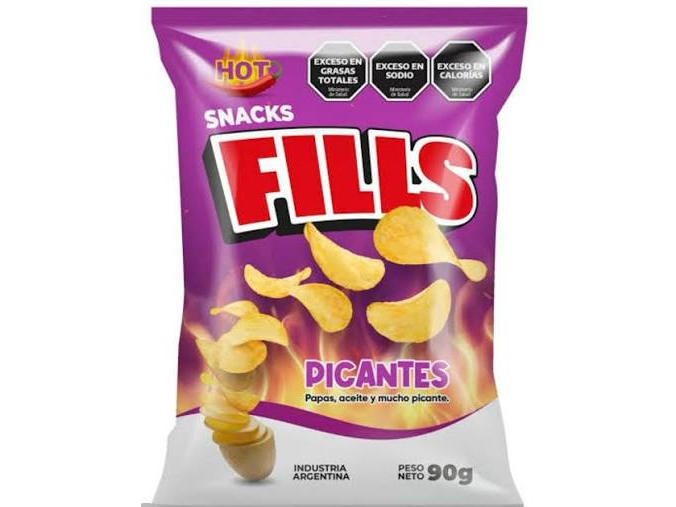 PAPA FILLS X 90GR PICANTES