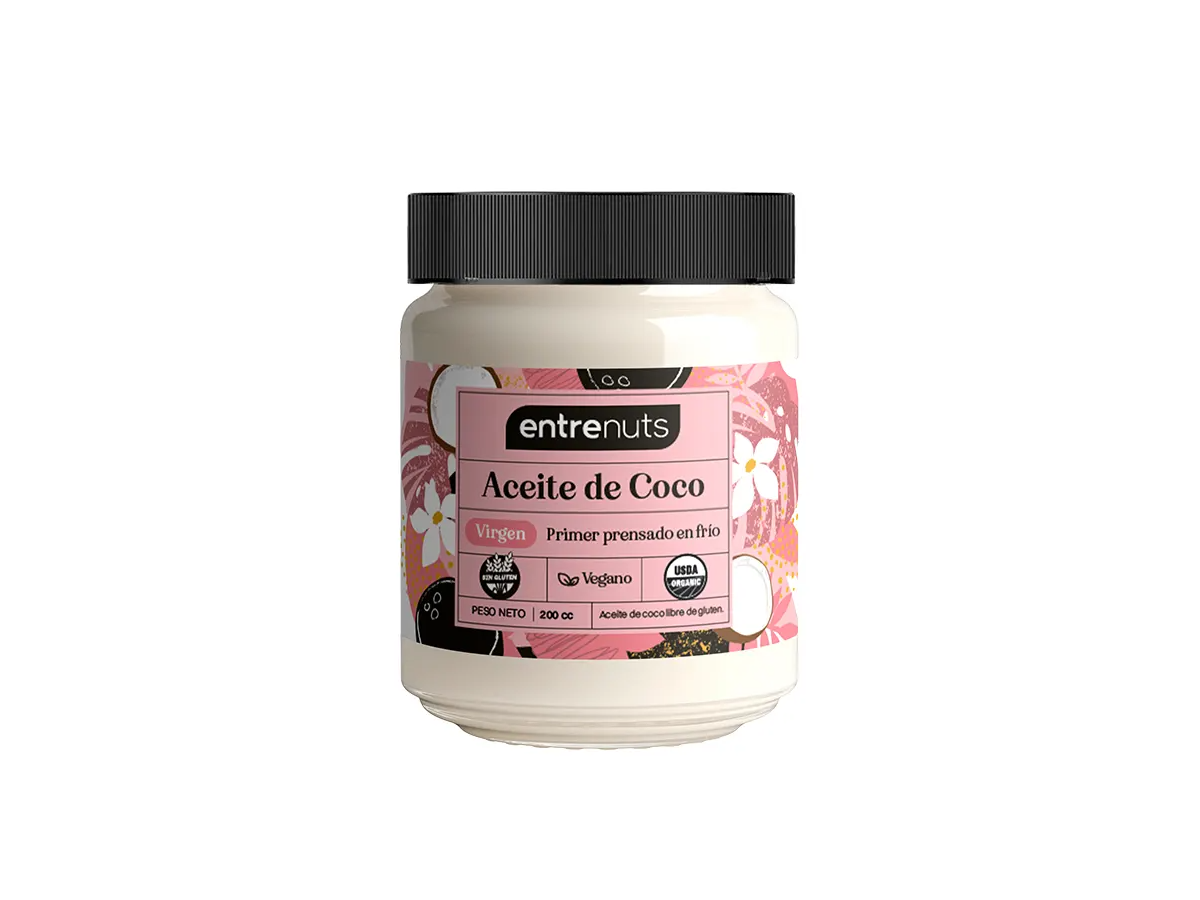 ACEITE DE COCO X 200ML VIRGEN ENTRENUTS