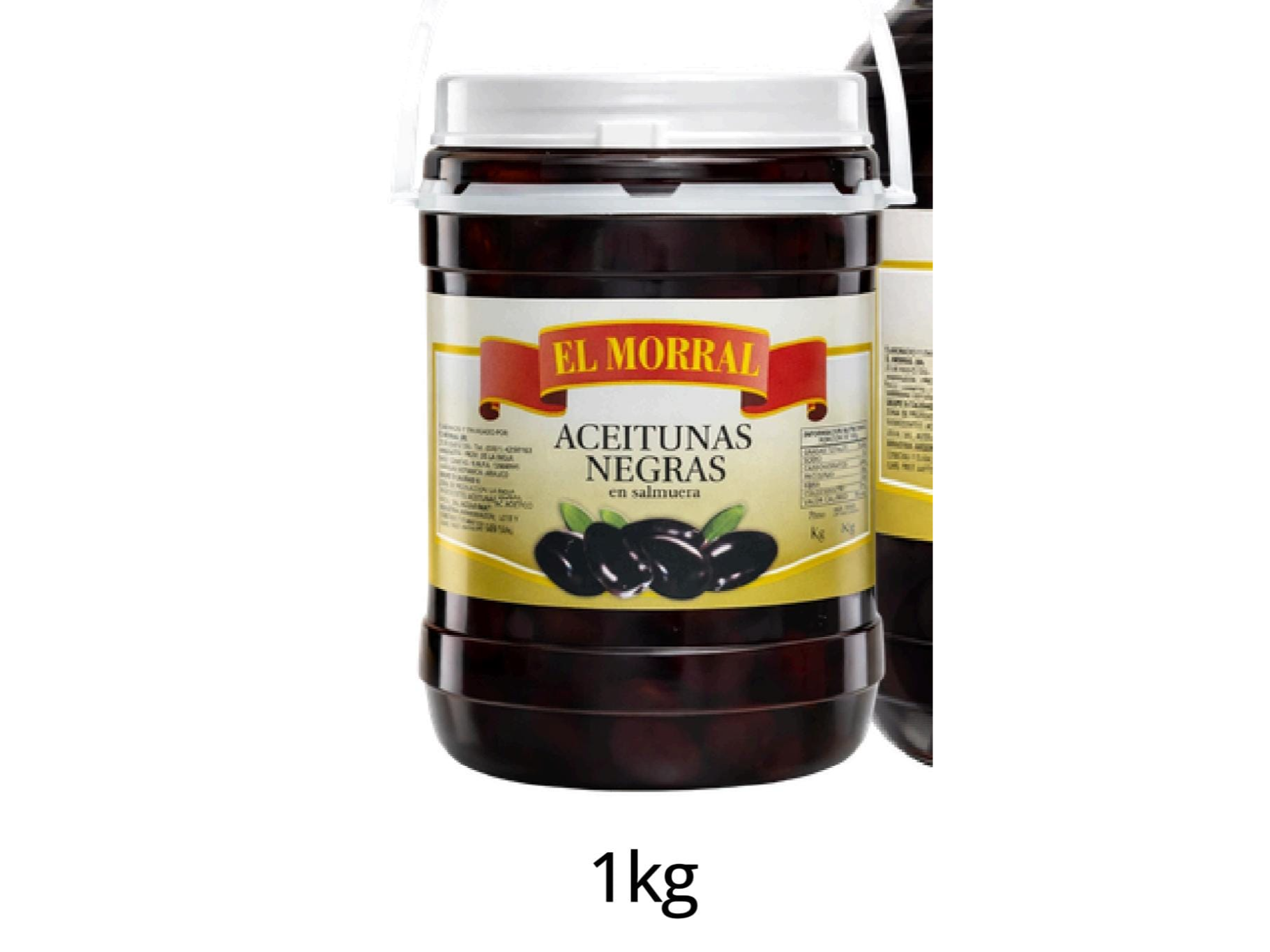 ACEITUNA NEGRA X 1K POTE N°1 C/CAROZO PREMIUM