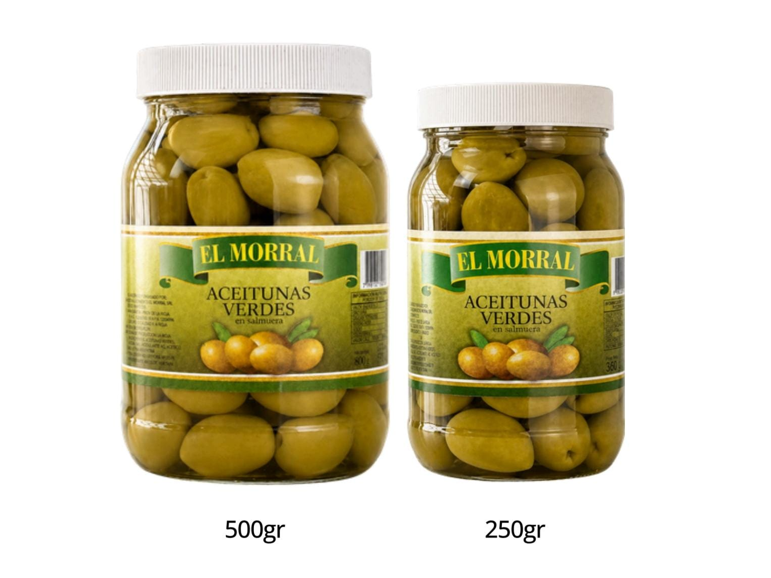 ACEITUNA VERDE X 250GRS  FRASCO C/CAROZO PREMIUM