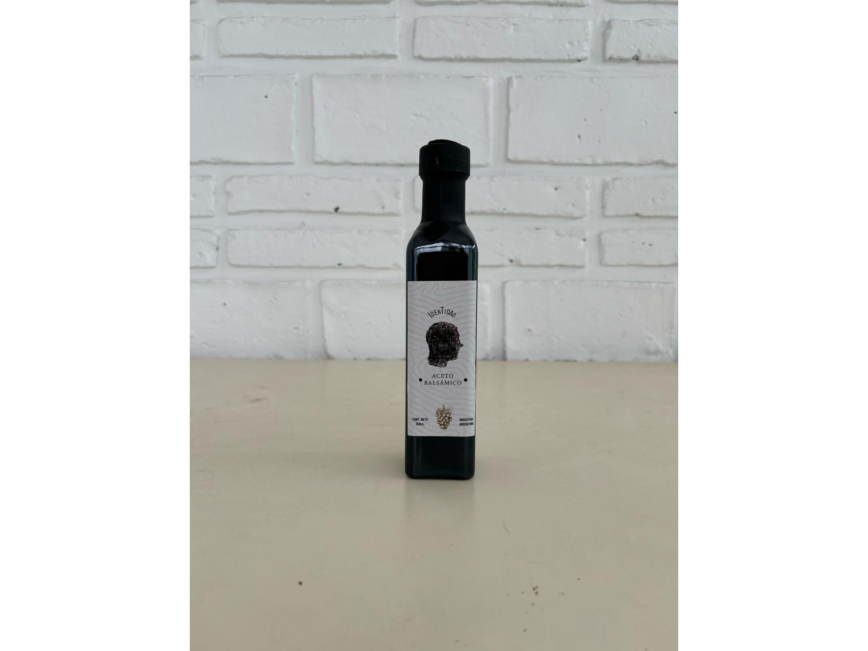 ACETO BALSAMICO 250ML IDENTIDAD