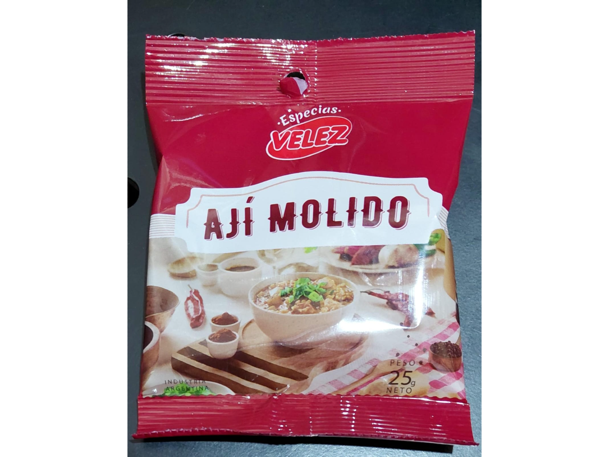 AJI MOLIDO VELEZ X 25 GRS SOBRE INDIVIDUAL