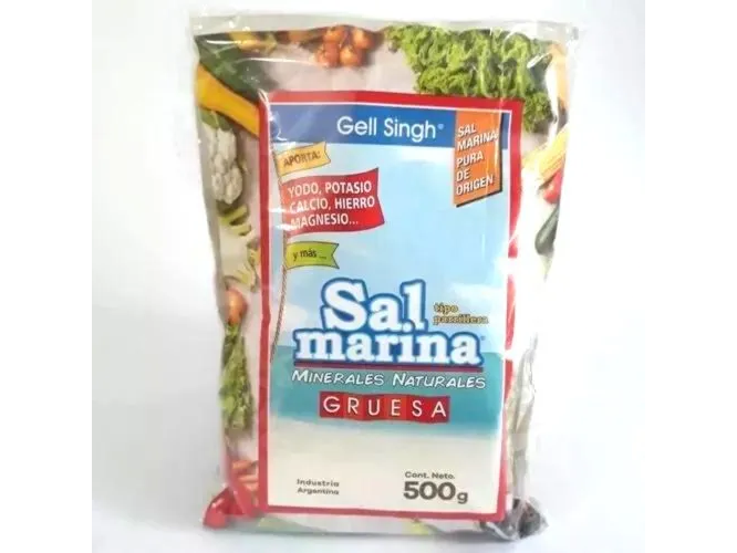 SAL MARINA X 500GRS ENVASADA DHARAM SINGH