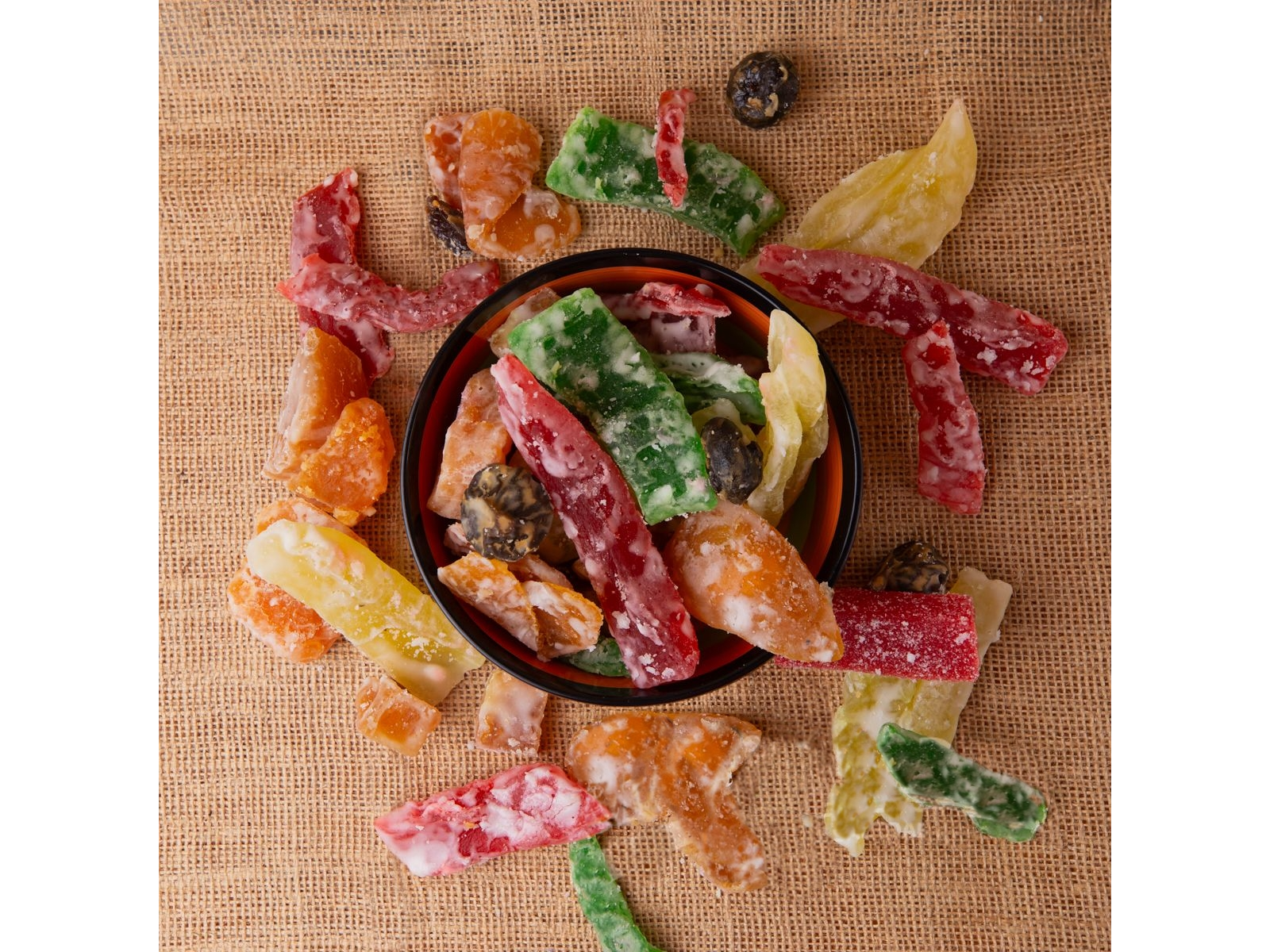 Fruta Glaseada Mixta