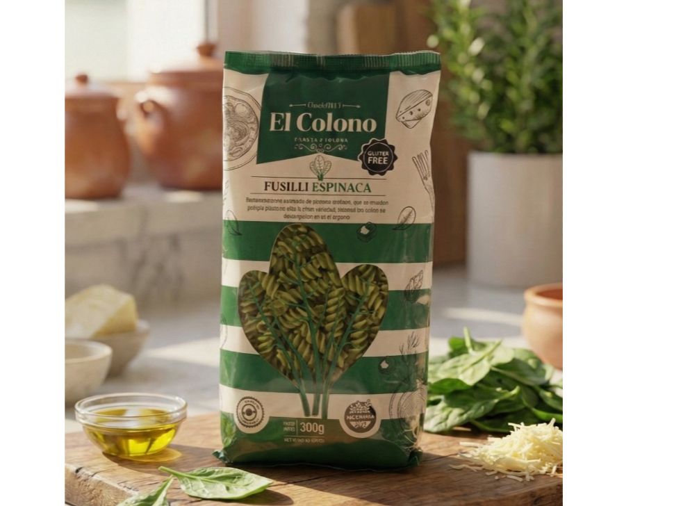 Fideo Tirabuzon El Colono