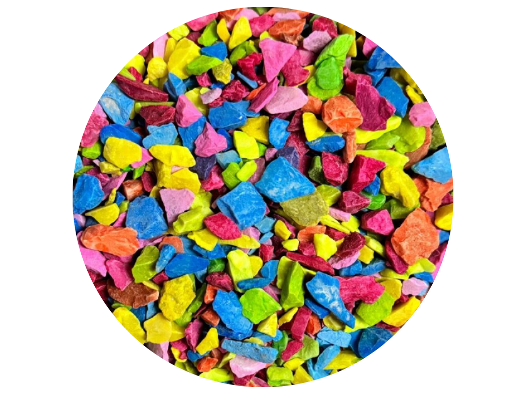 BULTO DE GRAVA P/ACUARIO CONFETI 40 KG