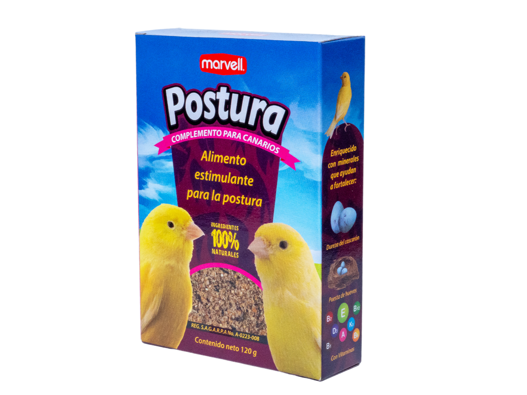 ALIMENTO COMPLEMENTO POSTURA 120 G