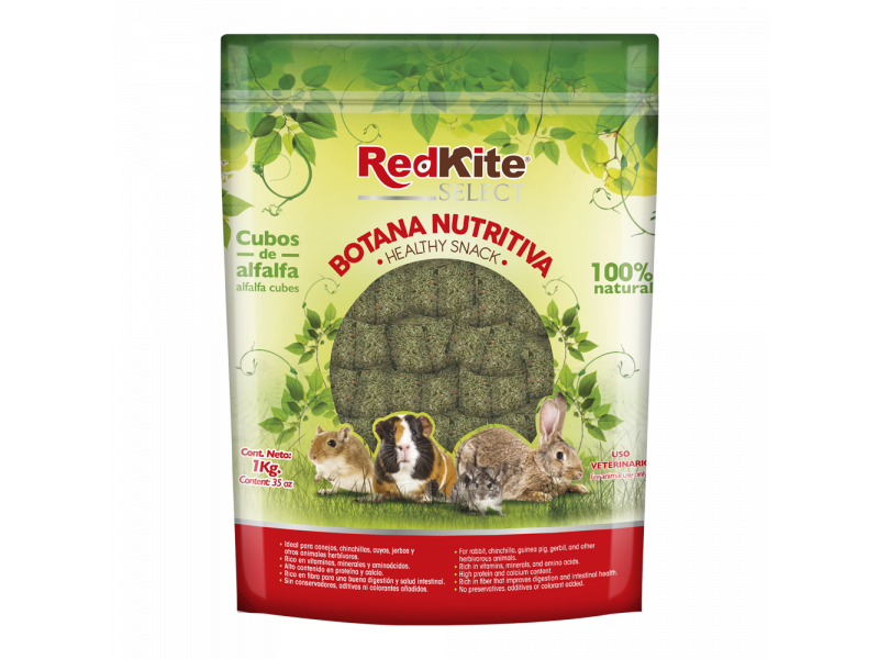 CUBO DE ALFALFA SELECT 1 KG