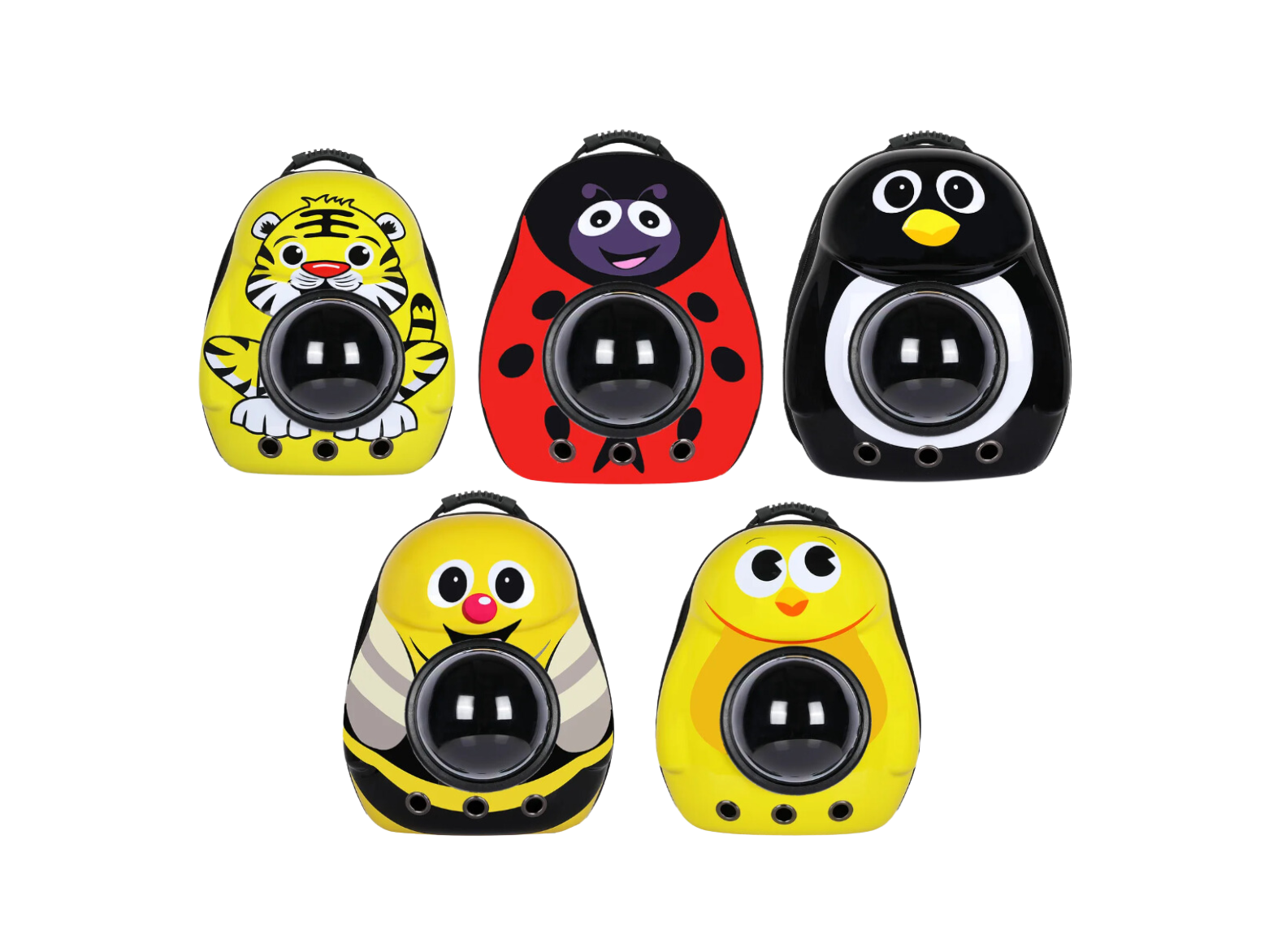 MOCHILA C/BURBUJA 3D FIGURAS VARIADAS