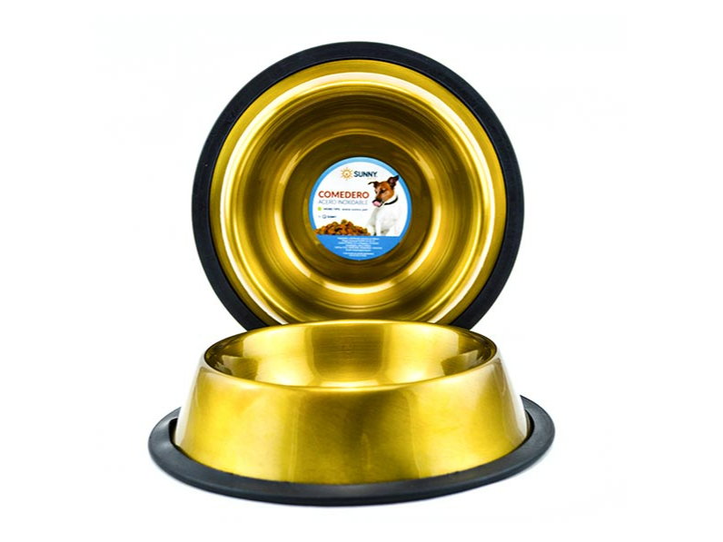 PLATO DE ACERO COLOR SUNNY