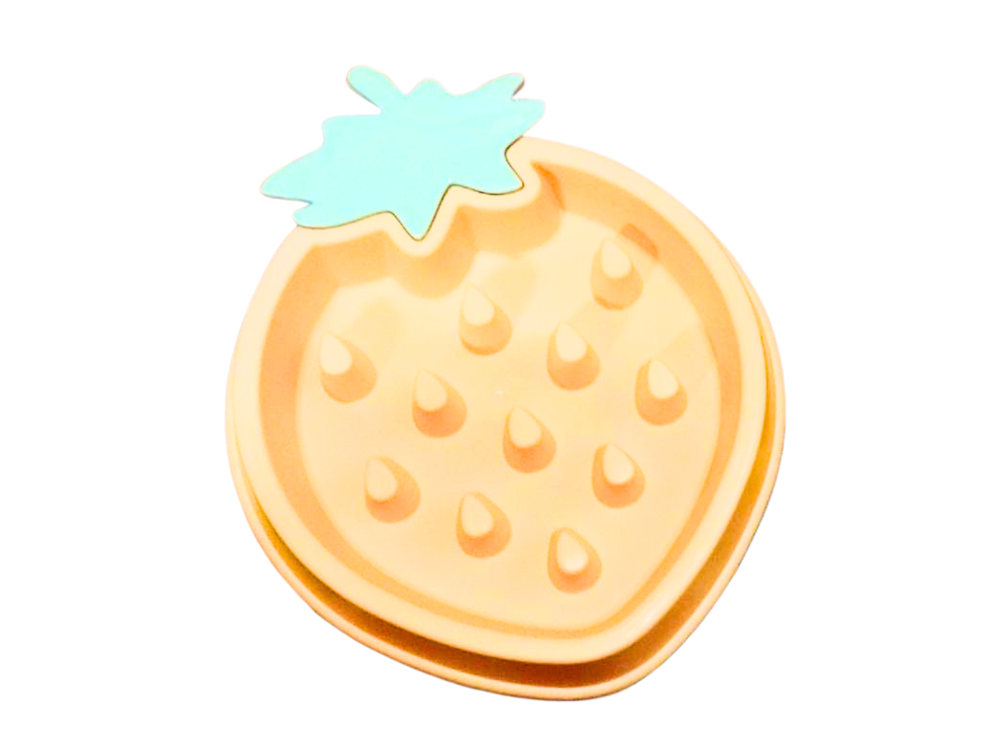 PLATO DE ALIMENTACION LENTA FRESA