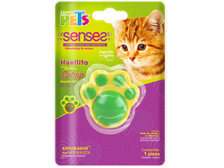 FL8497 JUGUETE HUELLA C/BOLA DE CATNIP P/GATO PLAY