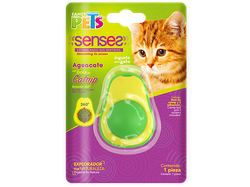 FL8496 JUGUETE AGUACATE C/BOLA DE CATNIP  P/GATO  PLAY