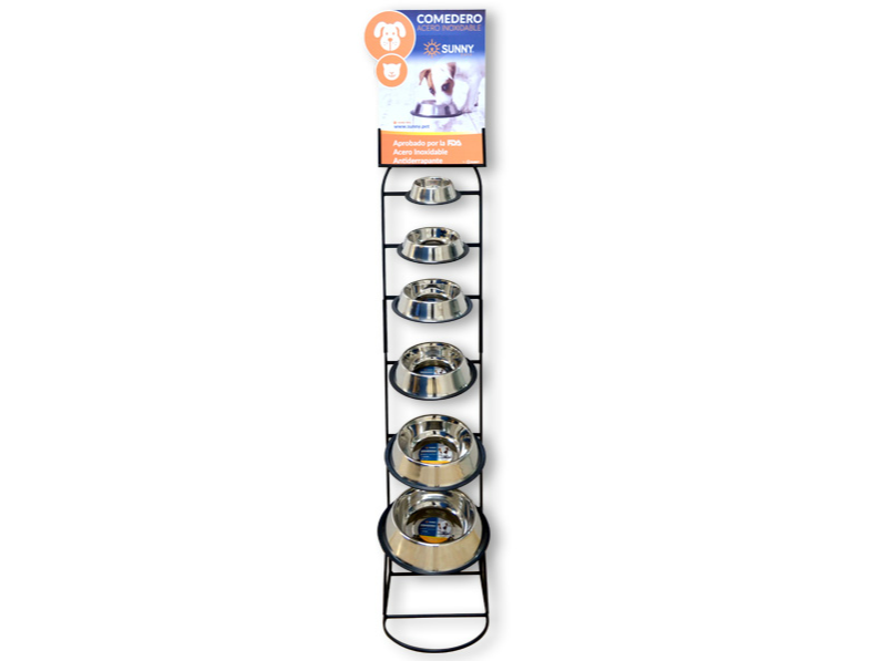 EXHIBIDOR DE PLATOS (30 x 40 x 136 cm)