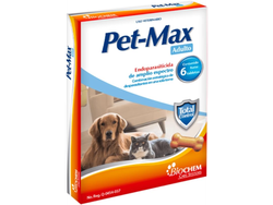 DESPARASITANTE PET-MAX ADULTO BLISTER 6 TAB