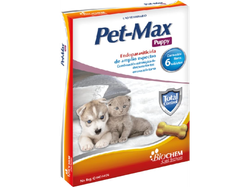 DESPARASITANTE PET-MAX PUPPY BLISTER 6 TAB