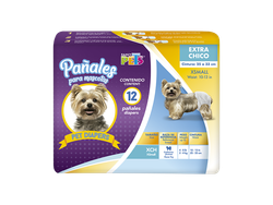 PAÑALES XCH P/PERRO 12 PZAS