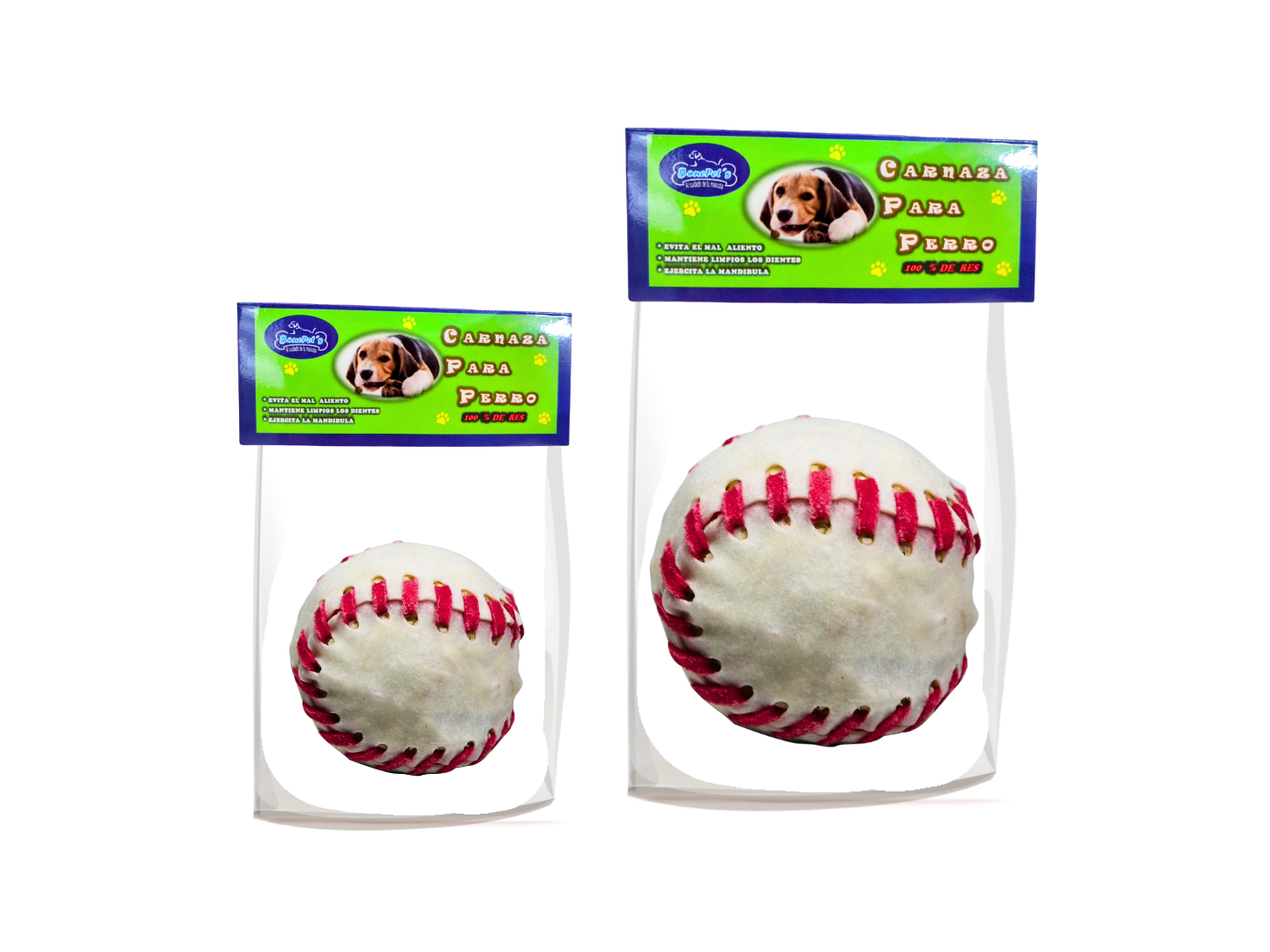 PELOTA DE BEISBALL DE CARNAZA