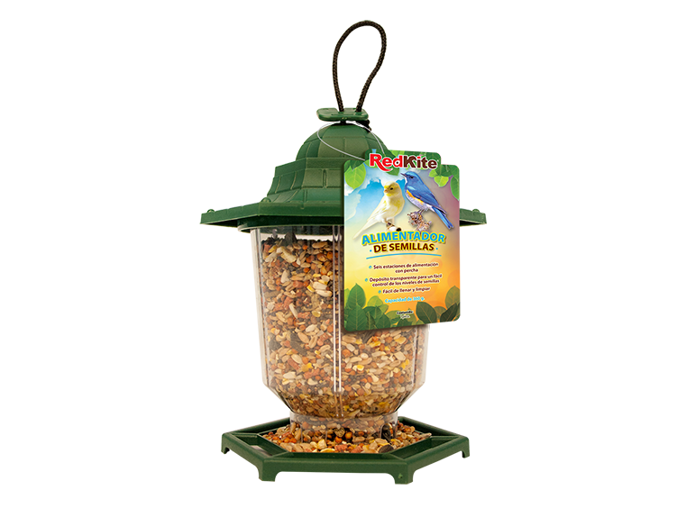 ALIMENTADOR SEMILLAS P/AVES 360 GRS