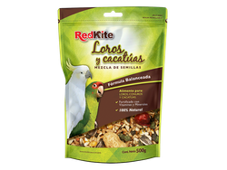 REDKITE MEZCLA P/LOROS Y CACATUAS 500 GR