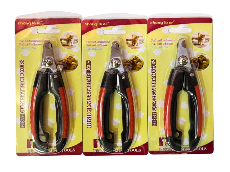 PAQUETE CORTAUÑAS FOR PET 3  PZS CHICO