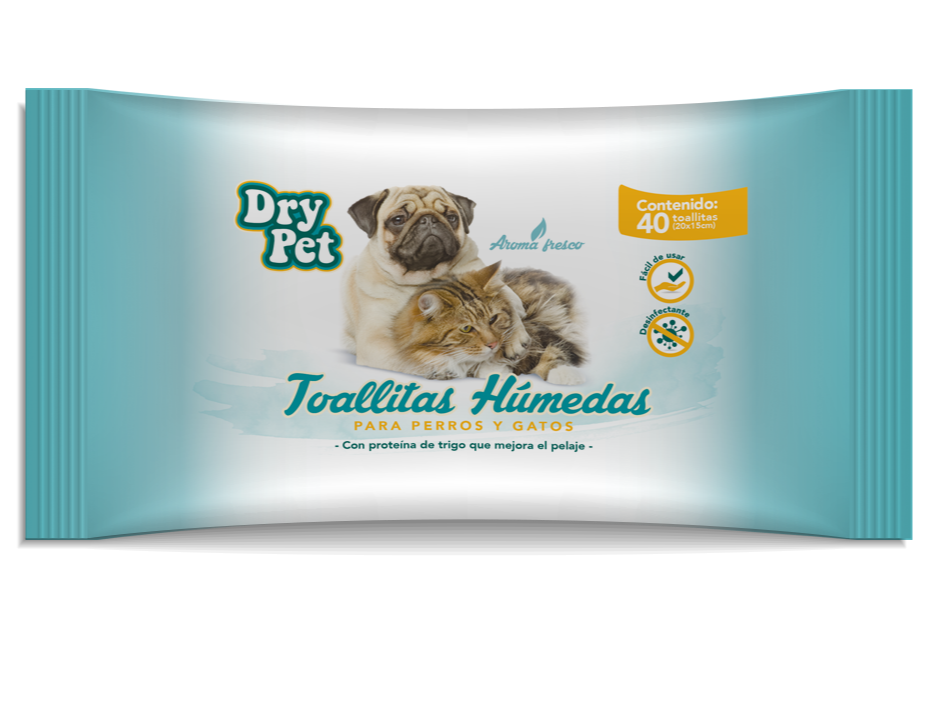 TOALLITAS LIMPIADORAS 40 PIEZAS