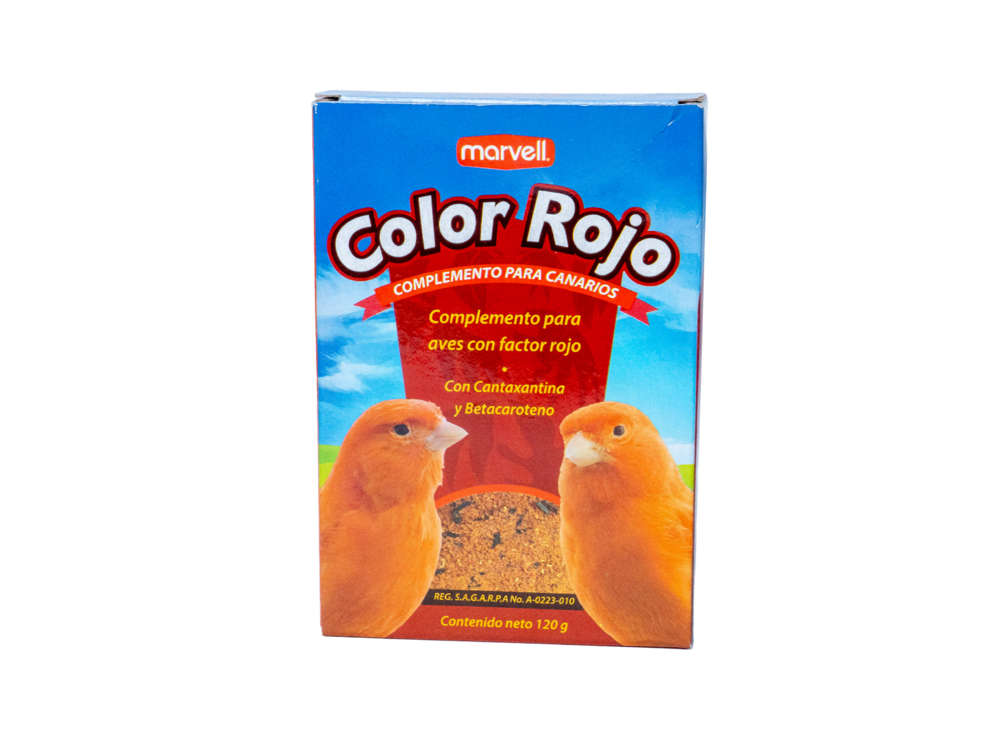 ALIMENTO COMPLEMENTO COLOR ROJO 120 G
