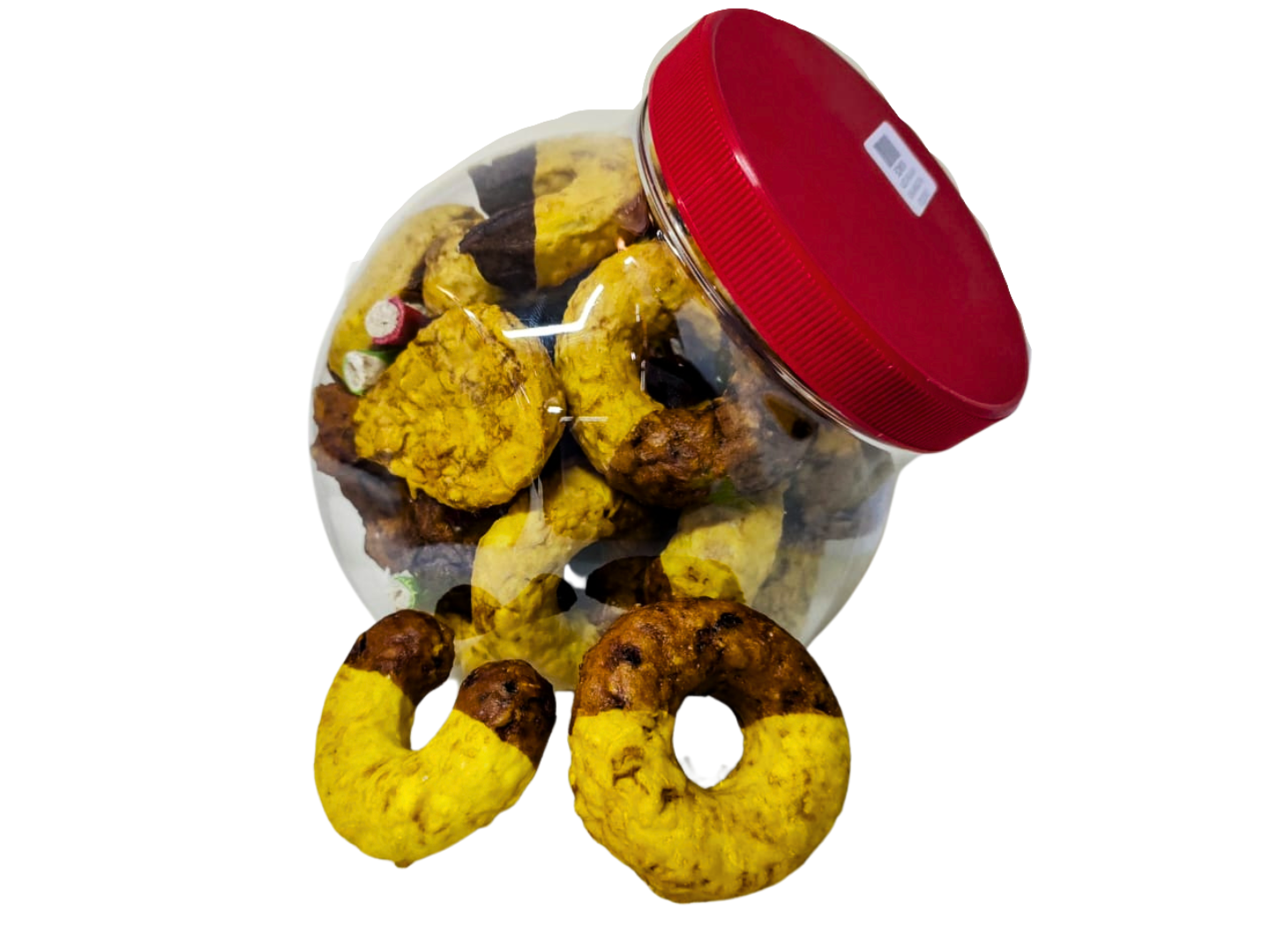 PAQUETE DE CARNAZA MUNCHI FIGURAS VARIAS 32 PZAS + VITROLERO GRATIS