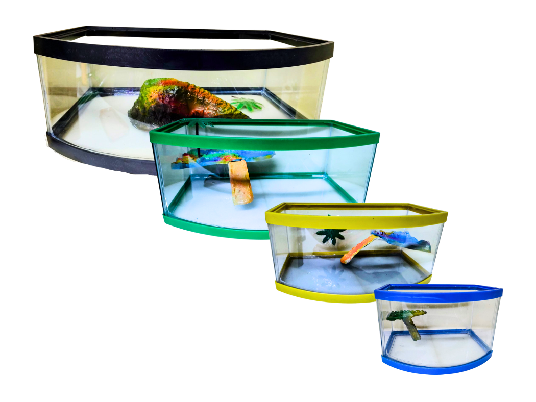 JUEGO DE TORTUGUEROS PANORAMICO 4 TAMAÑOS