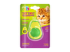 JUGUETE AGUACATE C/BOLA DE CATNIP P/GATO PLAY